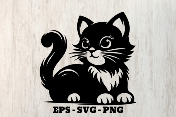 Download Cat Silhouette | Cat SVG - Cat Collection