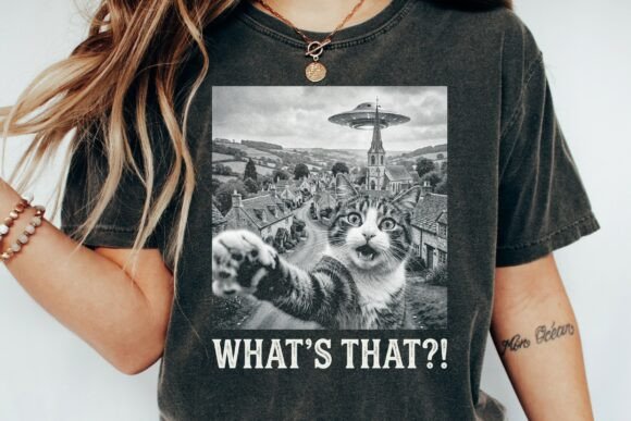 Download Cat Selfie Ufo Alien Invasion - Cat Collection