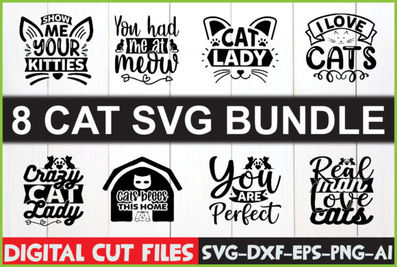 Download Cat SVG Bundle - Cat Collection