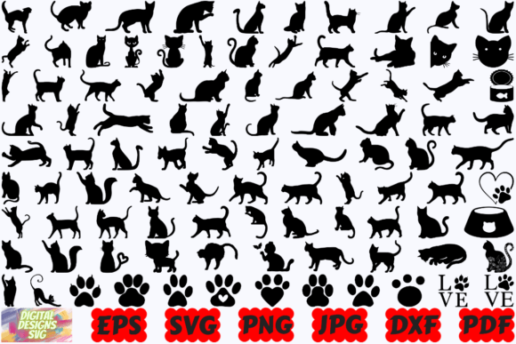Download Cat SVG | Animal SVG | Farm Animal SVG - Cat Collection