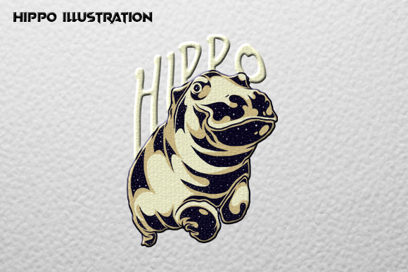Download Hippo Illustration - Hippo Collection