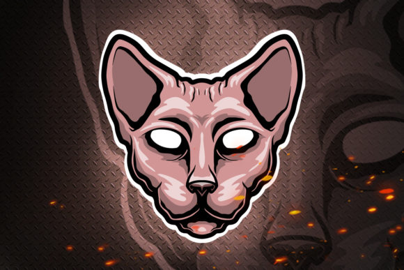 Download Spinx Cat Animal Head Vector - Cat Collection